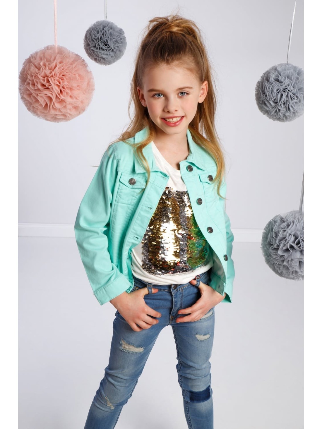 Mint children\'s jacket DZ5160 - Online store - Boutique